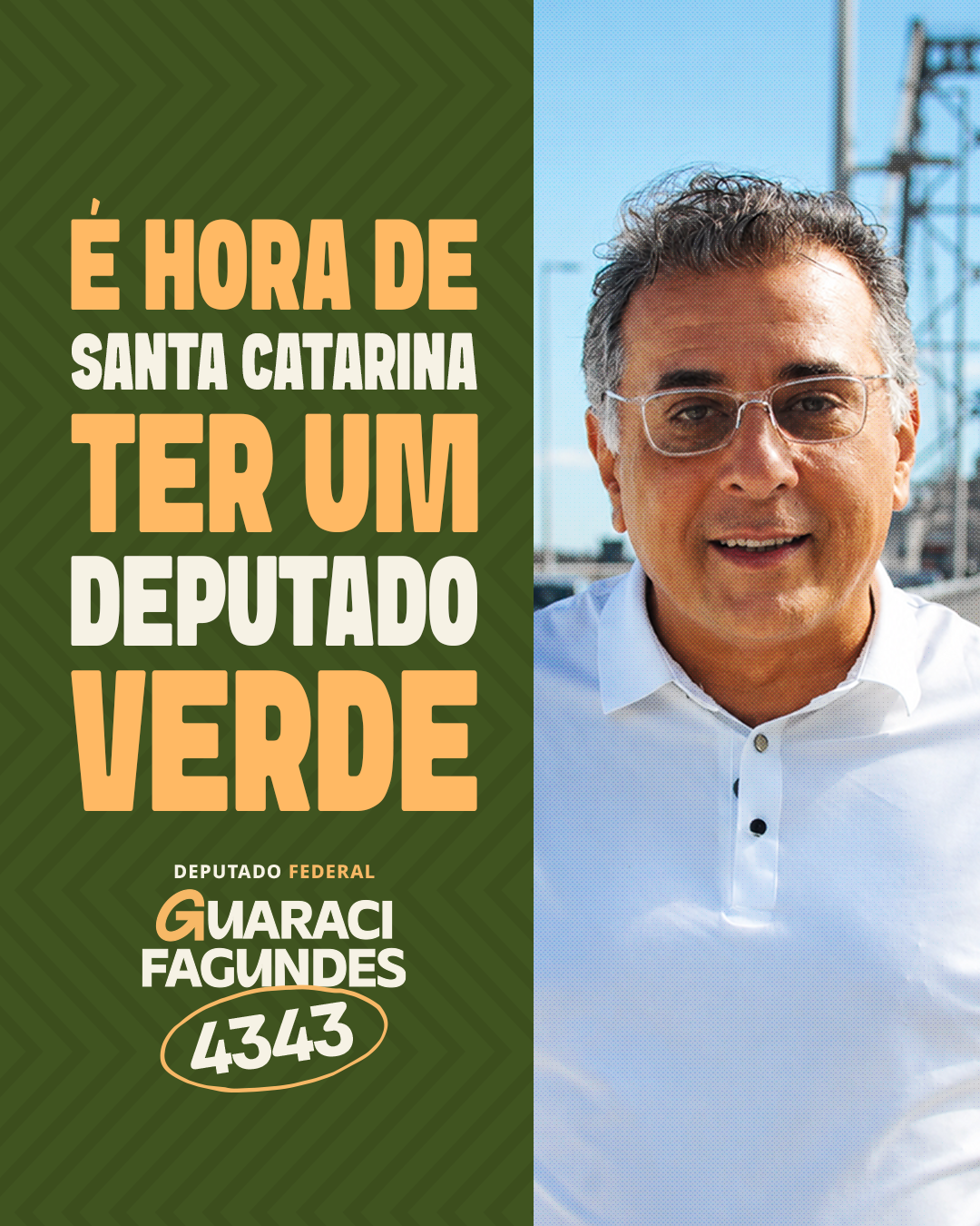 Card: é hora de Santa Catarina ter um deputado verde